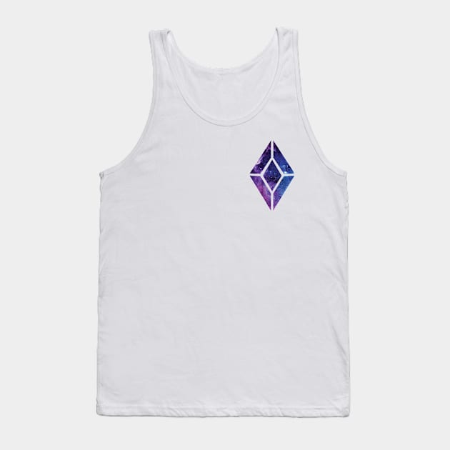 Ethereal - Galactic Space Diamond Tank Top by EtherealClothing